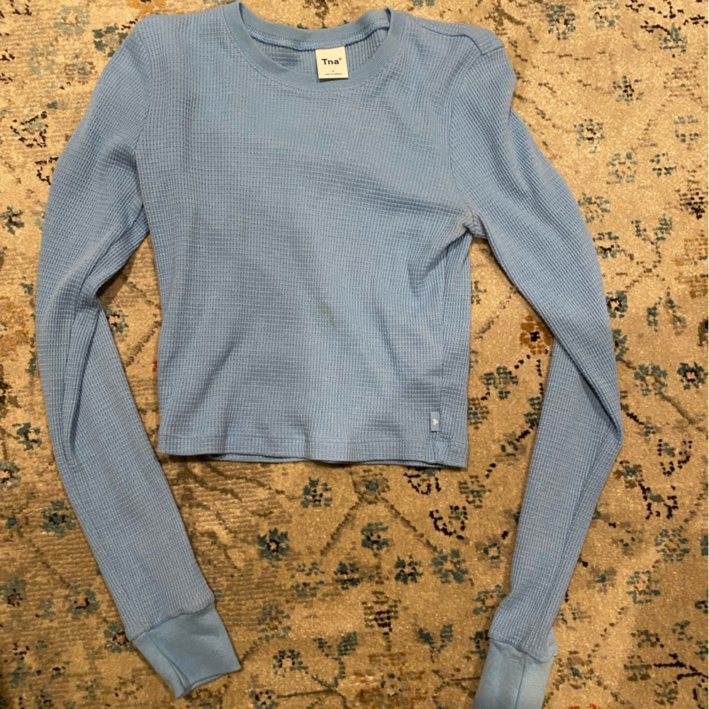 Aritzia TNA Waffle Longsleeve
